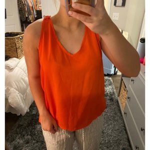 Orange Tank/Shirt